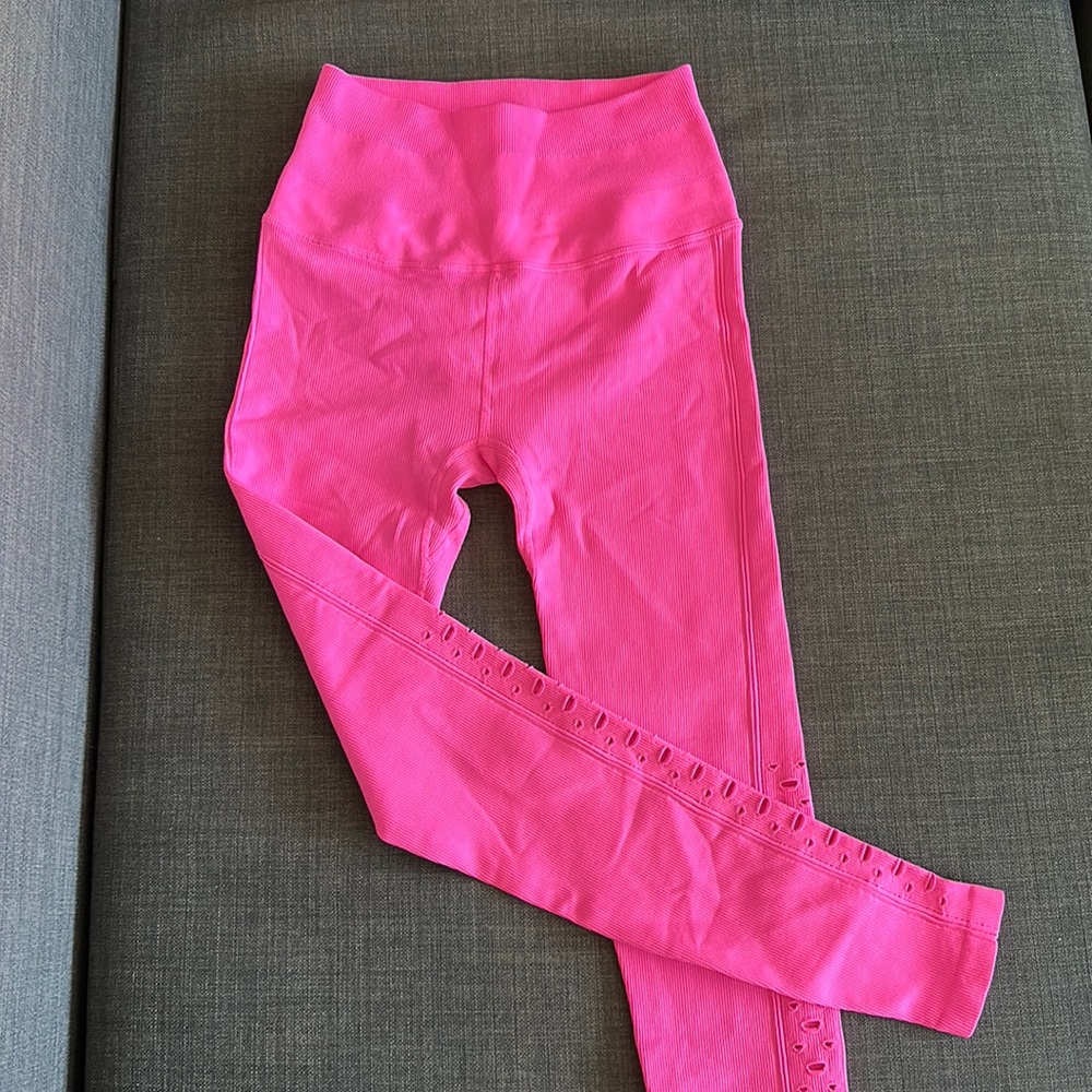 Spiritual gangster Barbie pink seamless leggings. Size XS/S